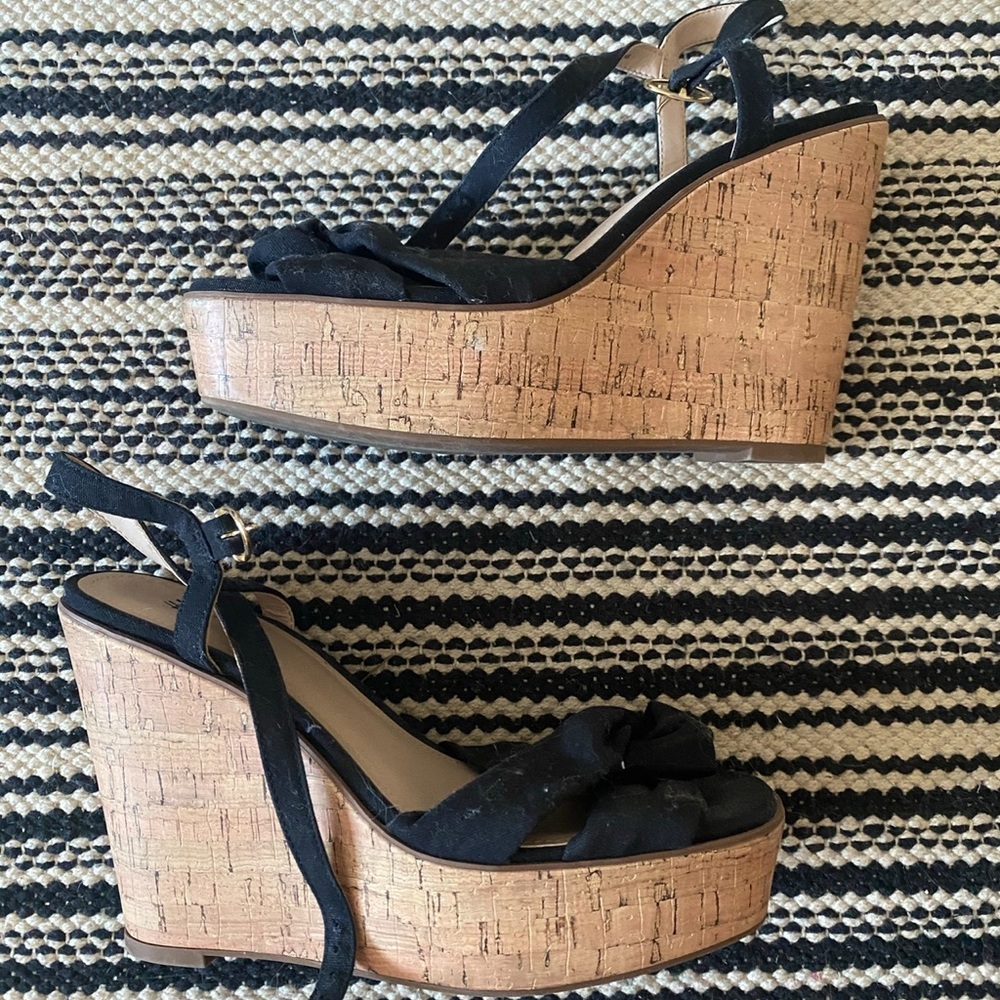Black espadrilles